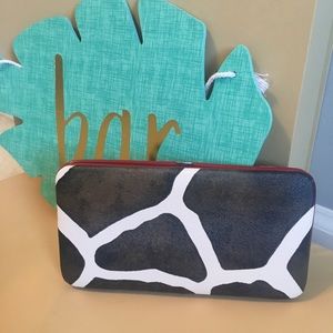 Animal Print Billfold Wallet